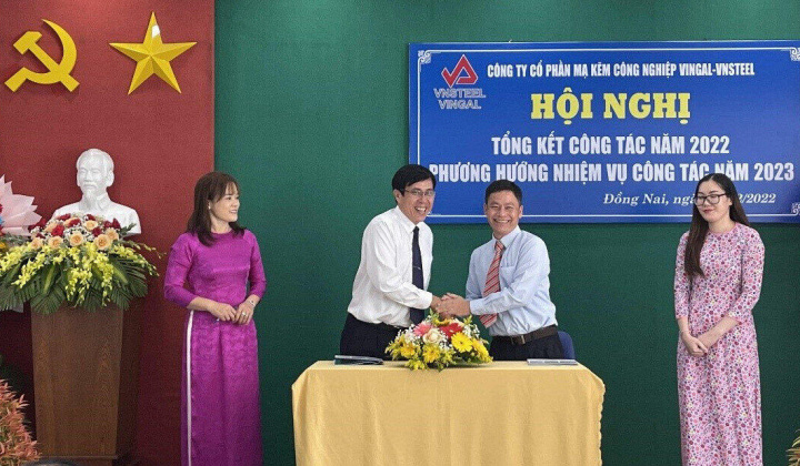 Công đoàn Công ty CP Mạ kẽm công nghiệp VINGAL - VNSTEEL: Đoàn kết vì mục tiêu chung