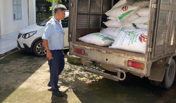 Tây Ninh: Tạm giữ 3.200 kg đường cát nhập lậu do Camphuchia sản xuất