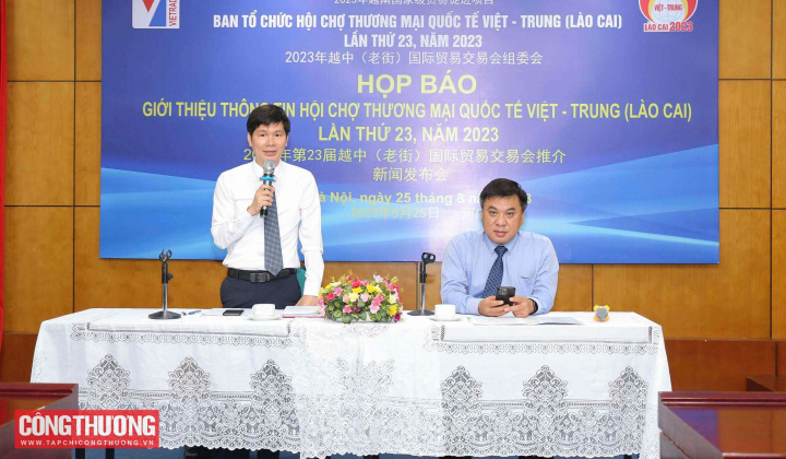 Hội chợ Thương mại quốc tế Việt - Trung (Lào Cai) 2023 sẽ diễn ra vào tháng 11