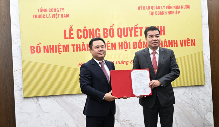 Vinataba bổ nhiệm thành viên Hội đồng thành viên