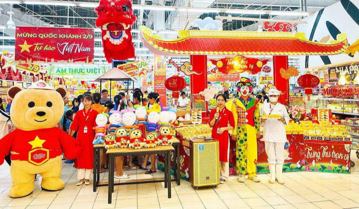 Siêu thị tung nhiều khuyến mãi dịp lễ Quốc khánh 2/9