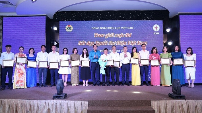EVNNPT giành giải Nhì toàn đoàn cuộc thi “Nét đẹp người thợ điện Việt Nam”
