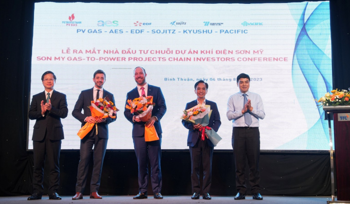 AES được giới thiệu là Nhà đầu tư lớn chuỗi Dự án Khí – Điện Sơn Mỹ