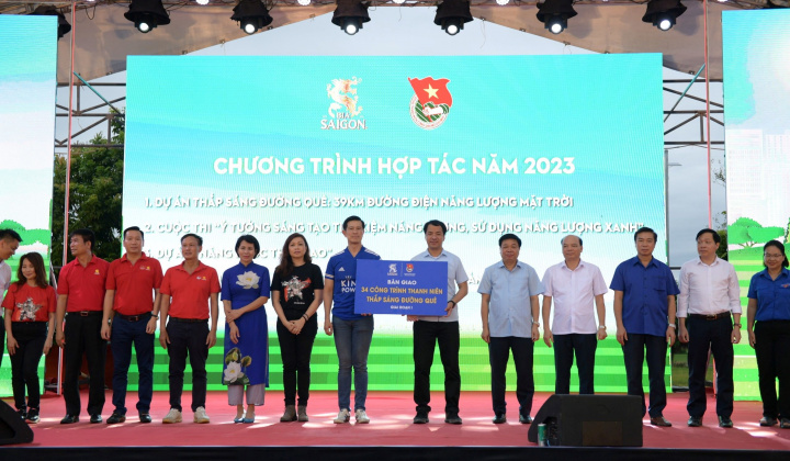 Trung ương Đoàn và SABECO ra mắt chương trình hợp tác năm 2023