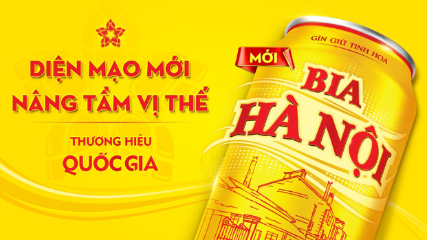 Sự khác biệt trong diện mạo mới của Bia Hà Nội