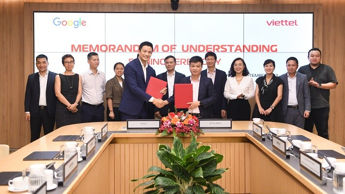 Viettel ký hợp tác với Google chuyển đổi số trong giáo dục