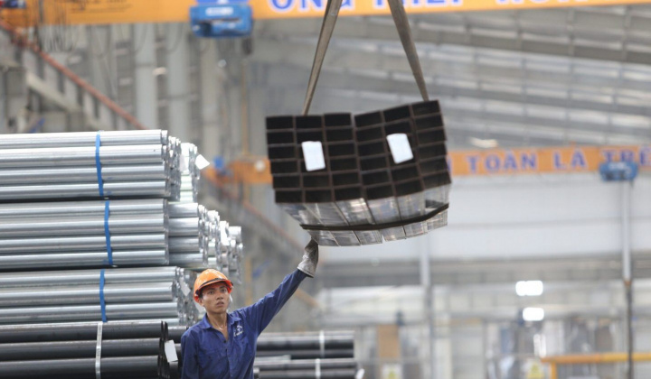 Giá thép hôm nay 11/9: Tiêu thụ thép tháng 8/2023 của VNSteel tăng 3%