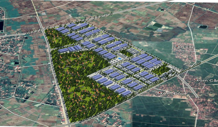 Bắc Giang sắp có cụm công nghiệp xanh diện tích 75ha