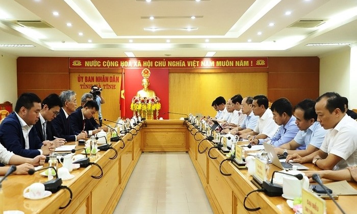 Nhà đầu tư Nhật Bản khảo sát đầu tư nhà máy điện sinh khối 50MW tại Hà Tĩnh