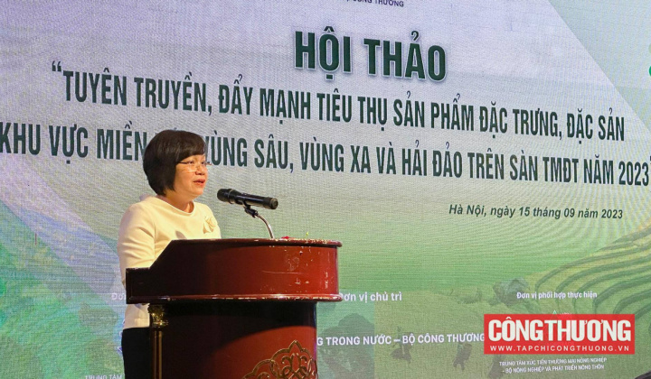 Đẩy mạnh tiêu thụ sản phẩm đặc trưng, đặc sản qua các kênh thương mại điện tử