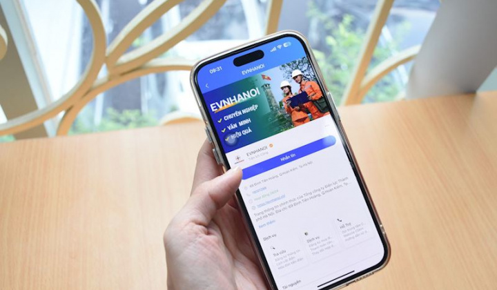 EVNHANOI phát triển kênh chăm sóc khách hàng trên Zalo