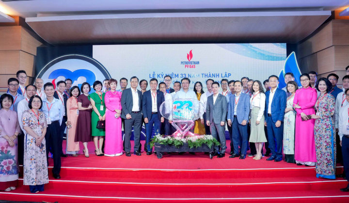 PV GAS kỷ niệm 33 năm thành lập: Dấu ấn "Hành trình năng lượng xanh"