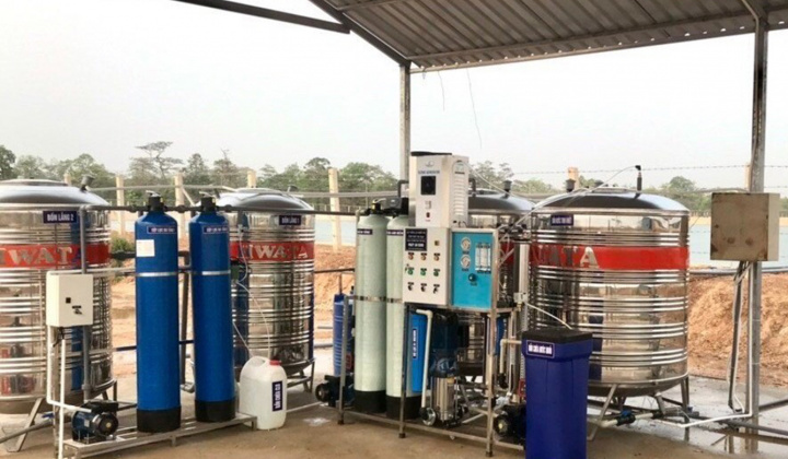 THACO AGRI đầu tư hệ thống nước sạch không sử dụng hóa chất tại các khu liên hợp