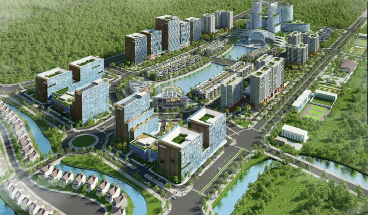 Hà Nội: Điều chỉnh cục bộ 25.000m2 Khu đô thị Công viên công nghệ phần mềm