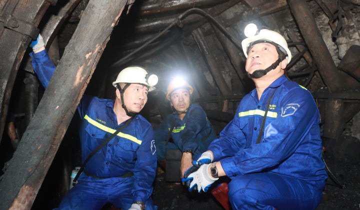 TKV đánh giá cao công tác an toàn, kỹ thuật tại Than Thống Nhất