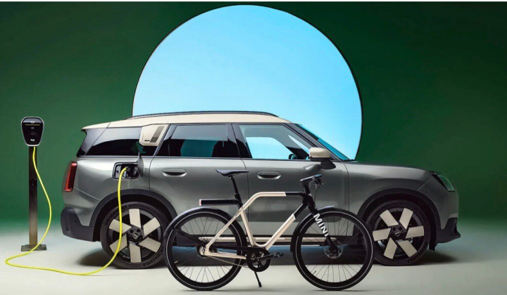 MINI Cooper ra mắt xe đạp điện E-Bike 1 đầu tiên có khung và bánh xe bằng nhôm