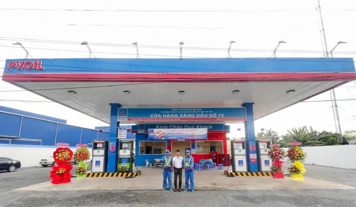PVOIL khai trương nhiều cửa hàng xăng dầu trong tháng 9