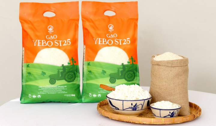 APG Eco ra mắt sản phẩm gạo  VEBO ST25