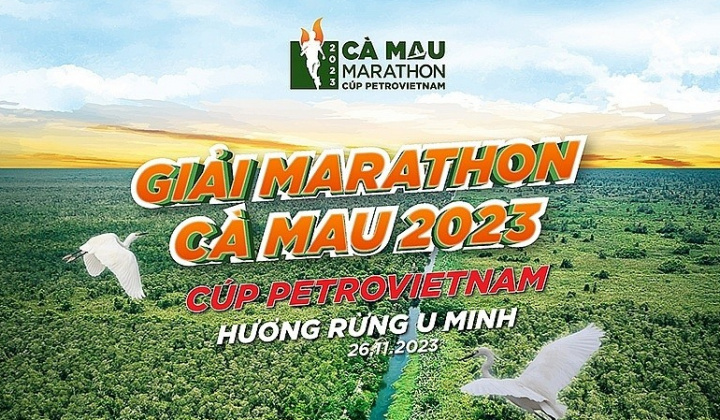 Khởi động giải Marathon Cà Mau 2023 - Cup Petrovietnam với cung đường không lặp lại