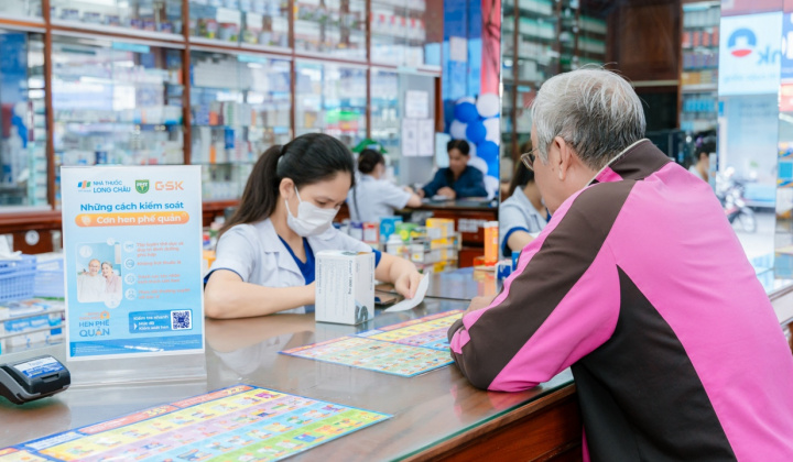 Long Châu - GSK: Tuân thủ điều trị - chìa khóa vàng giúp kiểm soát Hen phế quản