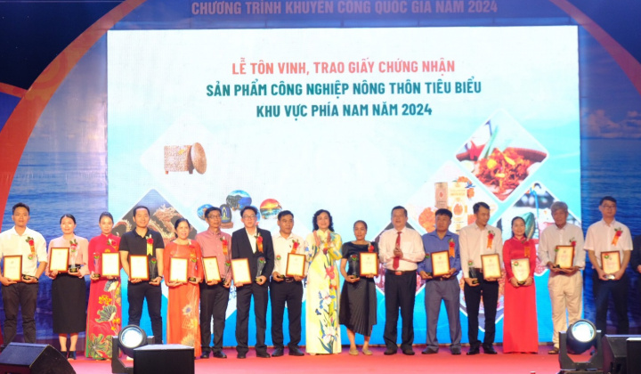 Bình Thuận: Có 12 sản phẩm, bộ sản phẩm công nghiệp nông thôn tiêu biểu khu vực phía Nam năm 2024