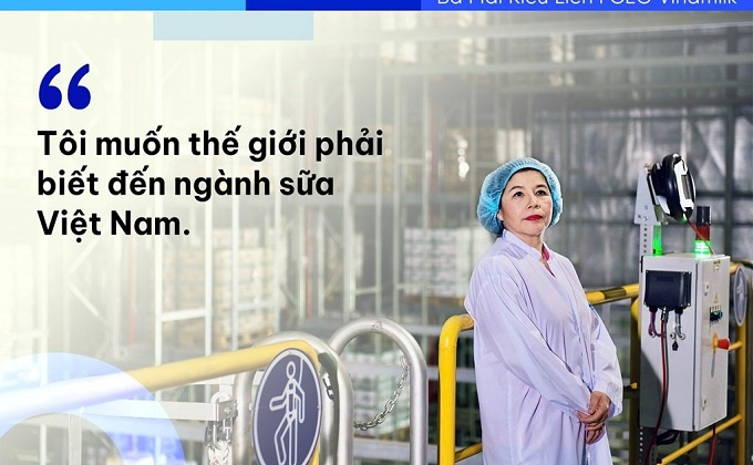 Những câu nói của bà Mai Kiều Liên làm nên "chất" Vinamilk
