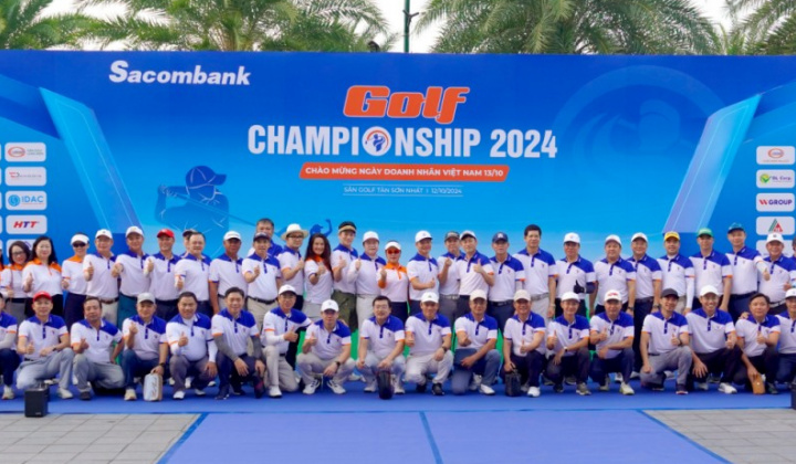 Gần 480 Golfers tham gia Sacombank Golf Championship 2024