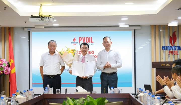 Ông Trương Đại Hoàng được bổ nhiệm làm Phó Tổng Giám đốc PVOIL