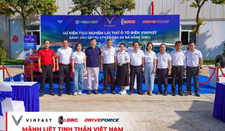 DRC - Lốp xe ô tô Driveforce đồng hành cùng Vinfast trong hành trình “Mãnh liệt tinh thần Việt Nam”