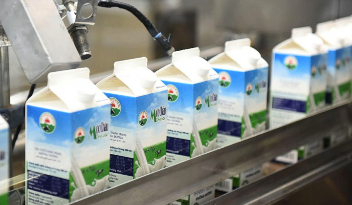 Vừa chuyển nhà qua HoSE, Mộc Châu Milk (MCM) báo lãi giảm 55%
