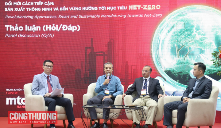 Hướng tới sản xuất công nghiệp thông minh và bền vững vì mục tiêu Net zero