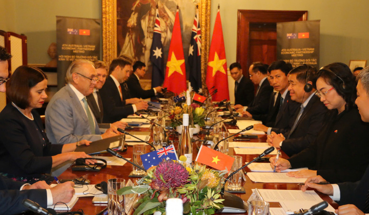 Thứ trưởng Phan Thị Thắng tham dự Hội nghị Bộ trưởng Đối tác kinh tế Việt Nam - Australia lần thứ tư