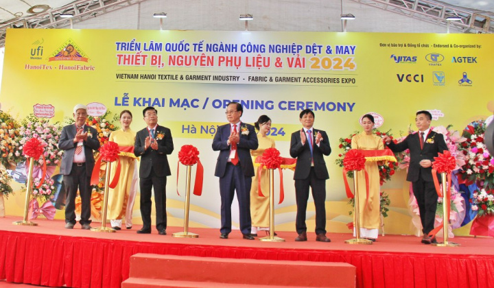 Chính thức khai mạc chuỗi triển lãm quốc tế đầu ngành về Công nghiệp dệt may 2024