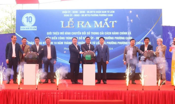 Nam Từ Liêm nỗ lực tạo đột phá trong chuyển đổi số