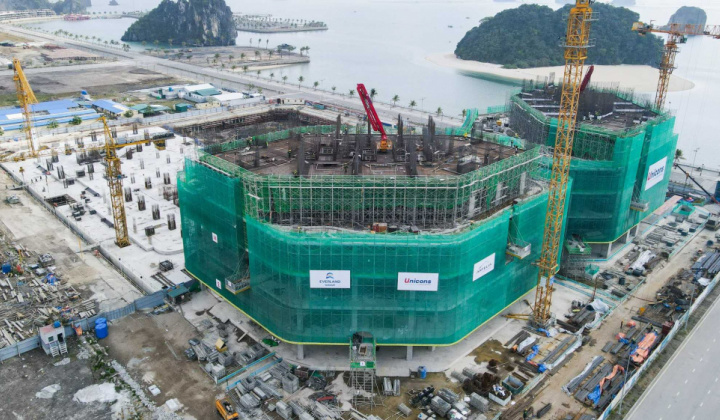 Tập đoàn Everland (EVG) đã nhận hơn 500 tỷ đồng tiền đặt mua dự án Vân Đồn