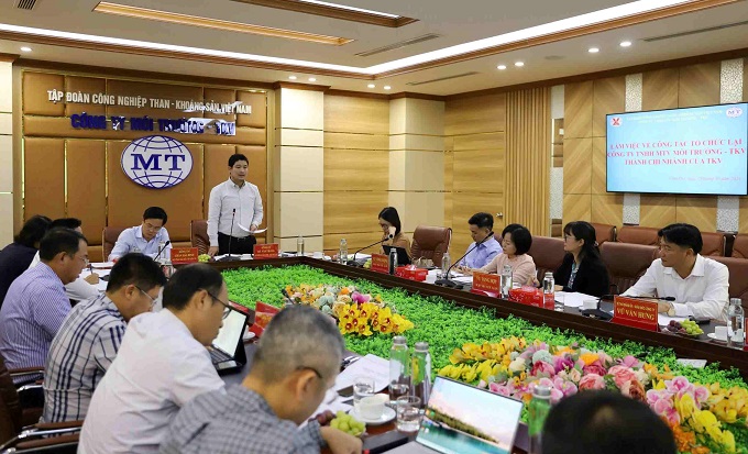 Sắp xếp lại Công ty Môi trường - TKV thành chi nhánh của Tập đoàn TKV