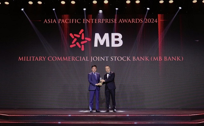 Ngân hàng MB được vinh danh ‘Doanh nghiệp xuất sắc châu Á’ năm 2024