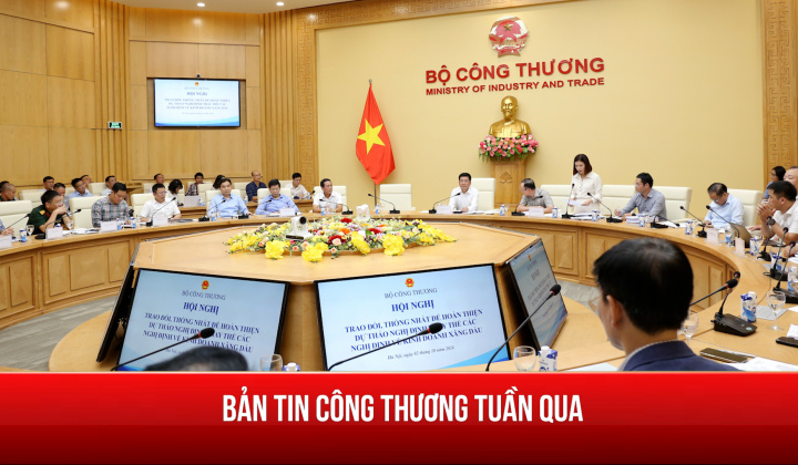 Hoạt động nổi bật của lãnh đạo Bộ Công Thương tuần qua (30/9 - 6/10)