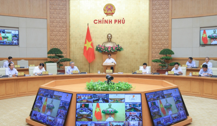 Chính phủ họp thường kỳ tháng 9/2024 với các địa phương