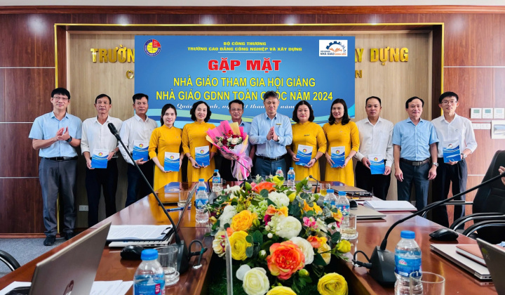Trường Cao đẳng Công nghiệp và Xây dựng tham gia Hội giảng Nhà giáo giáo dục nghề nghiệp toàn quốc năm 2024