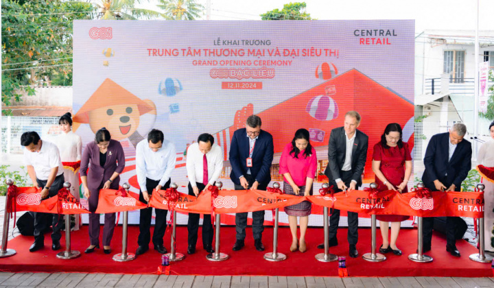 Central Retail Việt Nam khai trương Trung tâm thương mại GO! Bạc Liêu