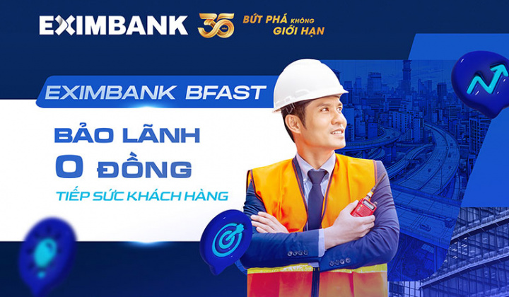 Ngân hàng Eximbank: Bảo lãnh vốn đầu tư công "0 đồng" tiếp sức doanh nghiệp SMES