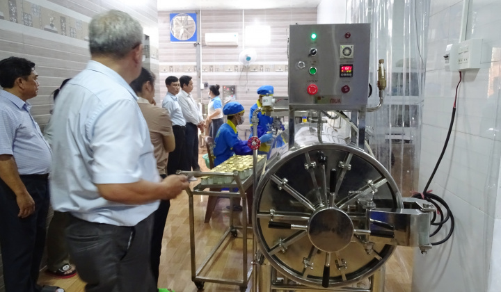 Đồng Tháp: Mạnh dạn đầu tư máy móc tiên tiến vào trong sản xuất nhờ kinh phí khuyến công