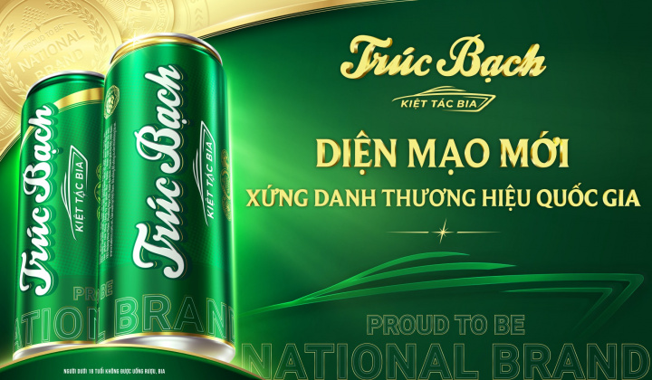 Bia Trúc Bạch - Diện mạo mới, xứng danh Thương hiệu Quốc gia