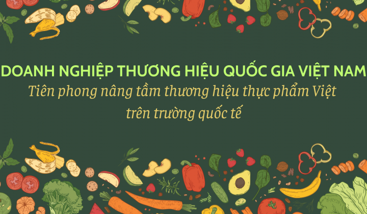 Doanh nghiệp Thương hiệu quốc gia Việt Nam: Tiên phong nâng tầm thương hiệu thực phẩm Việt trên trường quốc tế