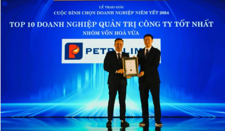 Petrolimex đạt 2 giải thưởng lớn về Báo cáo thường niên và Quản trị công ty năm 2024