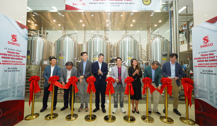 Ra mắt Trung tâm Nghiên cứu và Phát triển ngành bia SABECO với trang thiết bị hiện đại