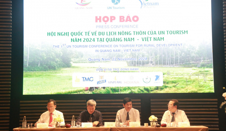 Quảng Nam: Đăng cai tổ chức “Hội nghị quốc tế về về Du lịch nông thôn” năm 2024