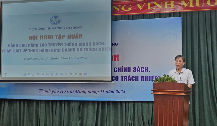 Nâng cao năng lực truyền thông chính sách, pháp luật về thực hành kinh doanh có trách nhiệm