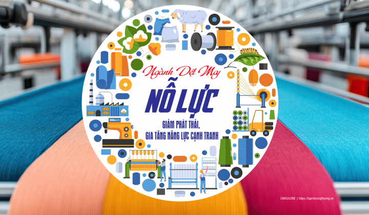 Ngành Dệt May nỗ lực giảm phát thải, gia tăng năng lực cạnh tranh